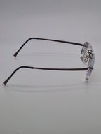 LINDBERG 801001550 Spirit Titanium Brown - Eyeglasses frames