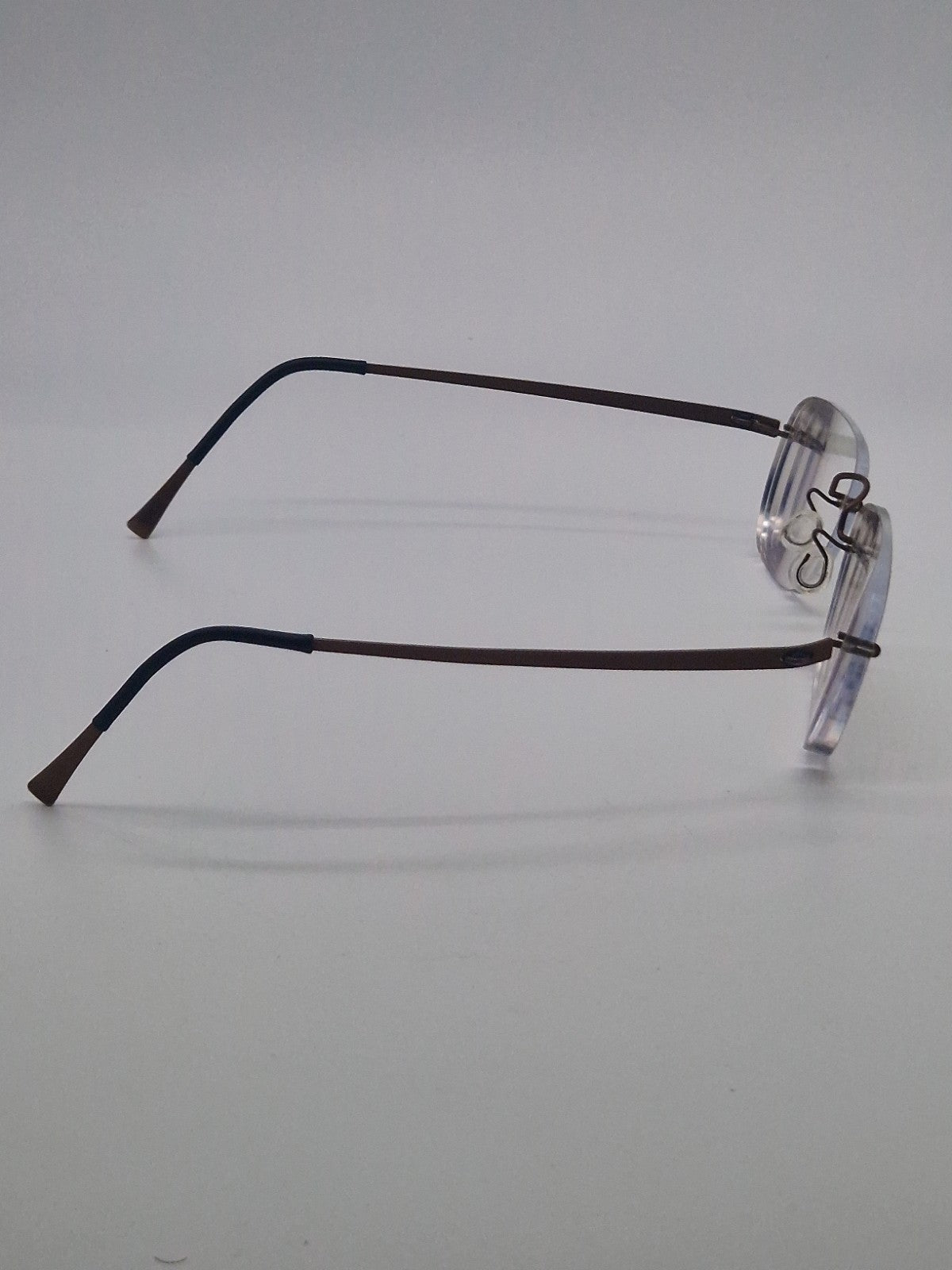 LINDBERG 801001550 Spirit Titanium Brown - Eyeglasses frames