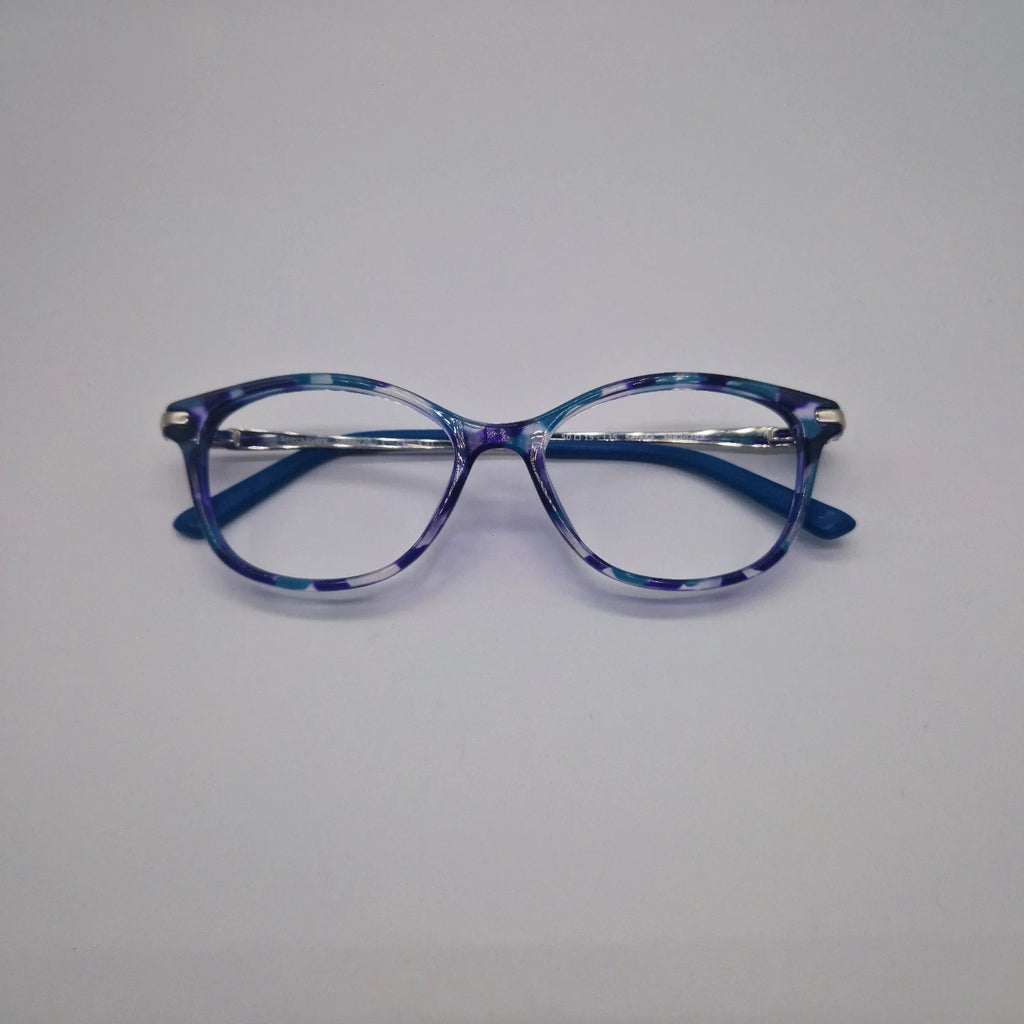Serena 30830257 by Specsavers Blue/Gold - Eyeglasses frames