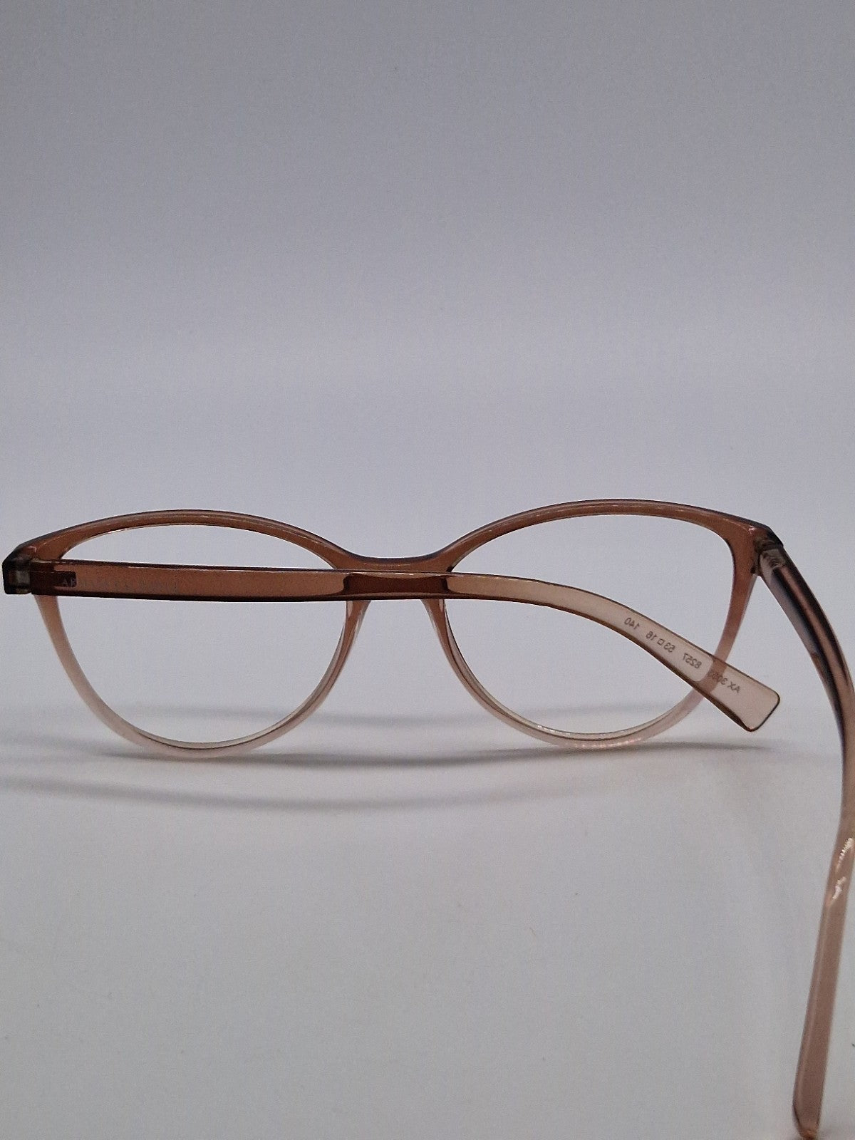 Armani Exchange 3053 8257 Brown - Eyeglasses frames