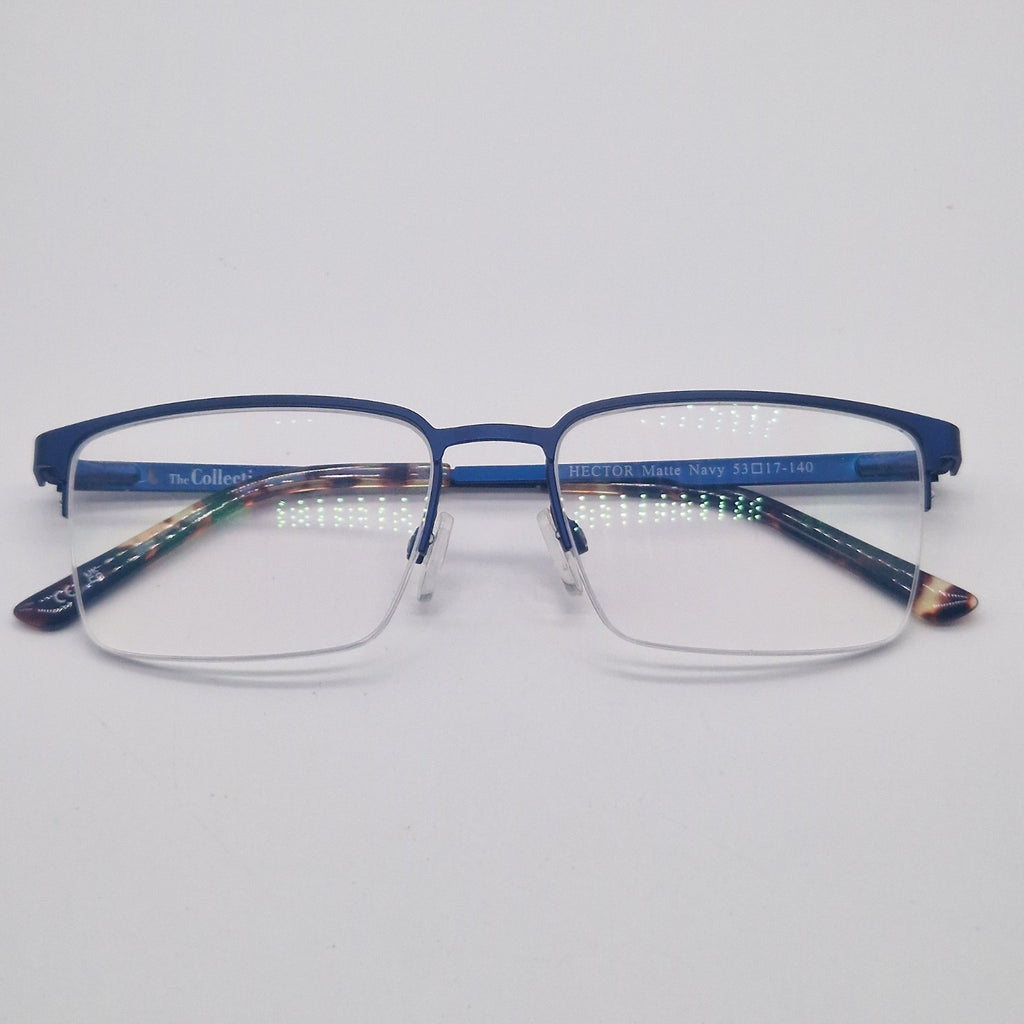 The Collection Hector Matte Navy - Eyeglasses frames