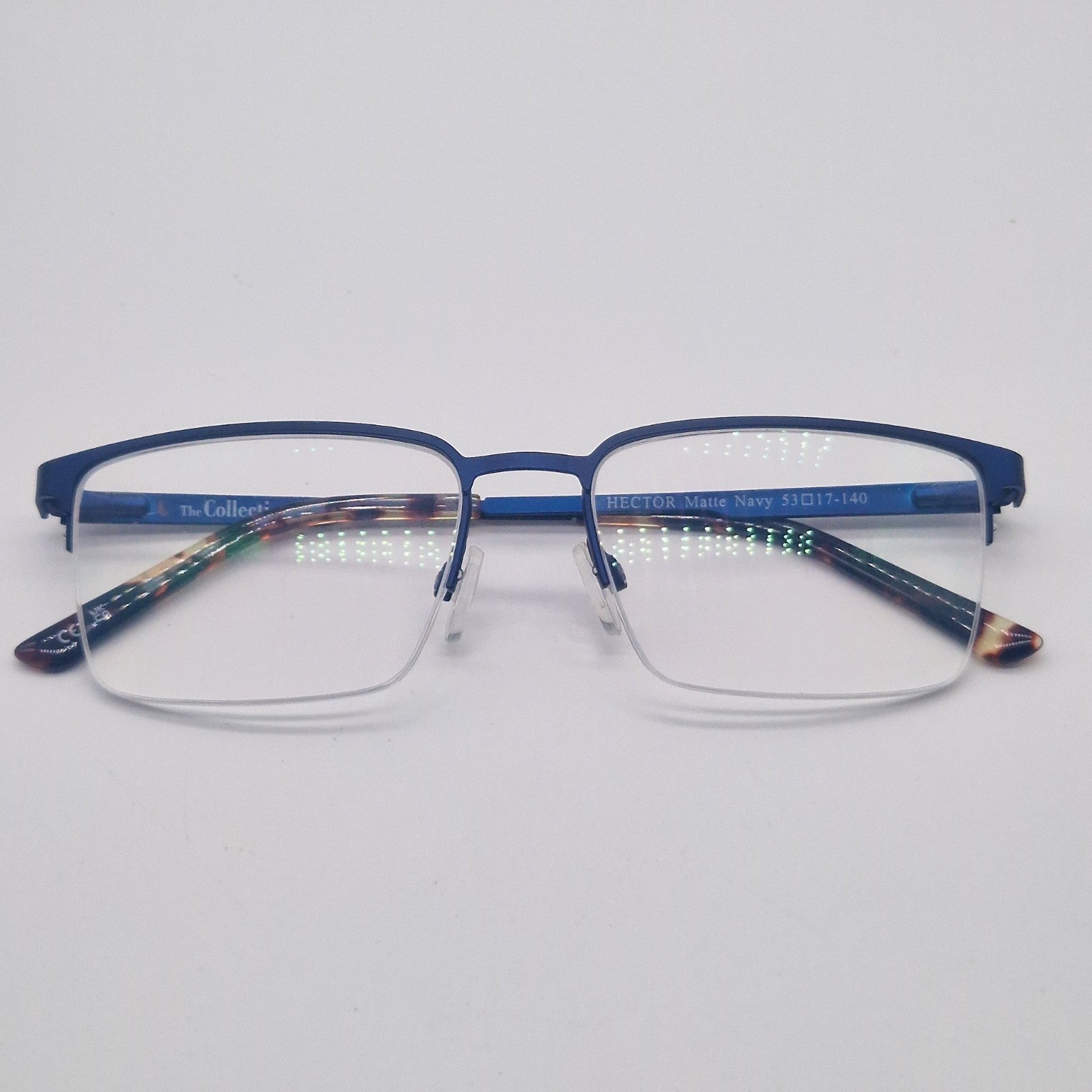 The Collection Hector Matte Navy - Eyeglasses frames