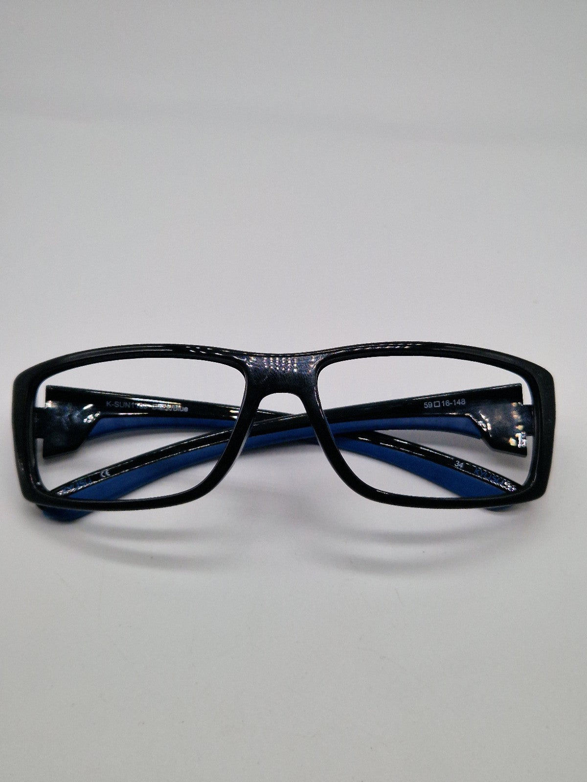Kyusu K-SUN1109 Black/Blue - Eyeglasses frames 