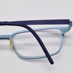 Oregreen Handmade In Japan Beastie 1072 Titanium Sky Blue - Eyeglasses frames