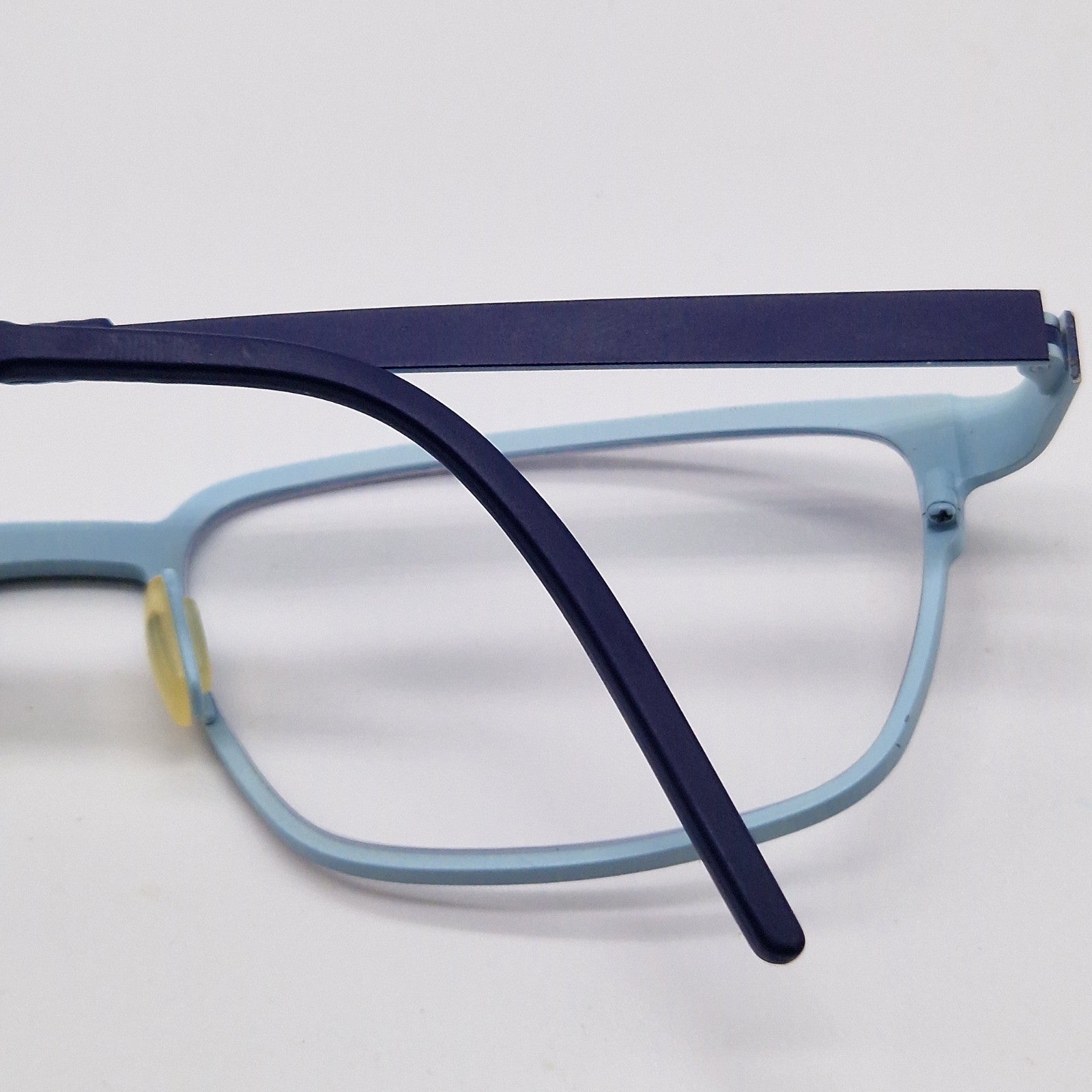 Oregreen Handmade In Japan Beastie 1072 Titanium Sky Blue - Eyeglasses frames