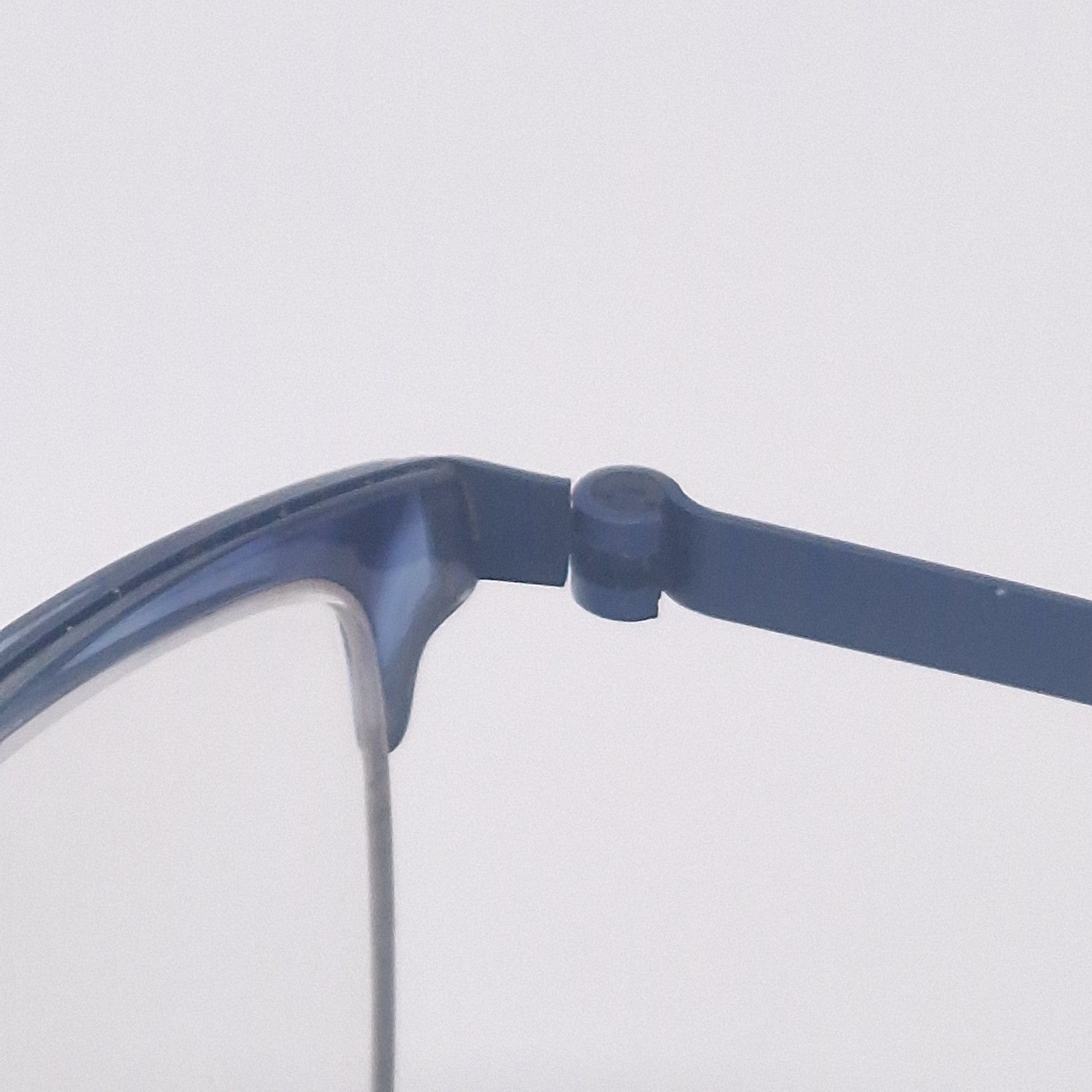Limdberg No032/E74Z1 9837 Strip Titanium Blue - Eyeglasses frames