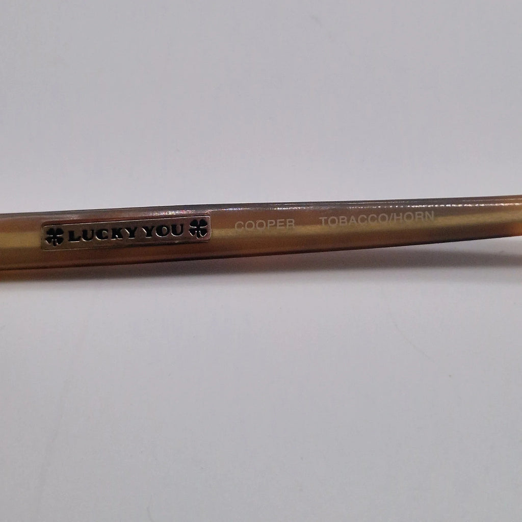 Lucky You Cooper Tobacco/Horn - Eyeglasses frames