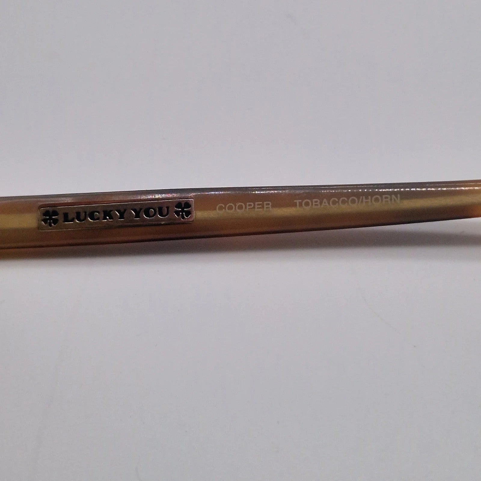 Lucky You Cooper Tobacco/Horn - Eyeglasses frames