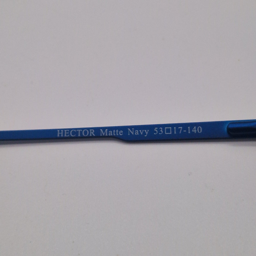 The Collection Hector Matte Navy - Eyeglasses frames