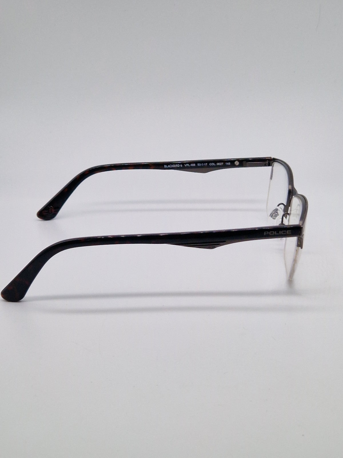 Police Blackbird 6 VPL 468 Col. 0627 Tortoiseshell - Eyeglasses frames