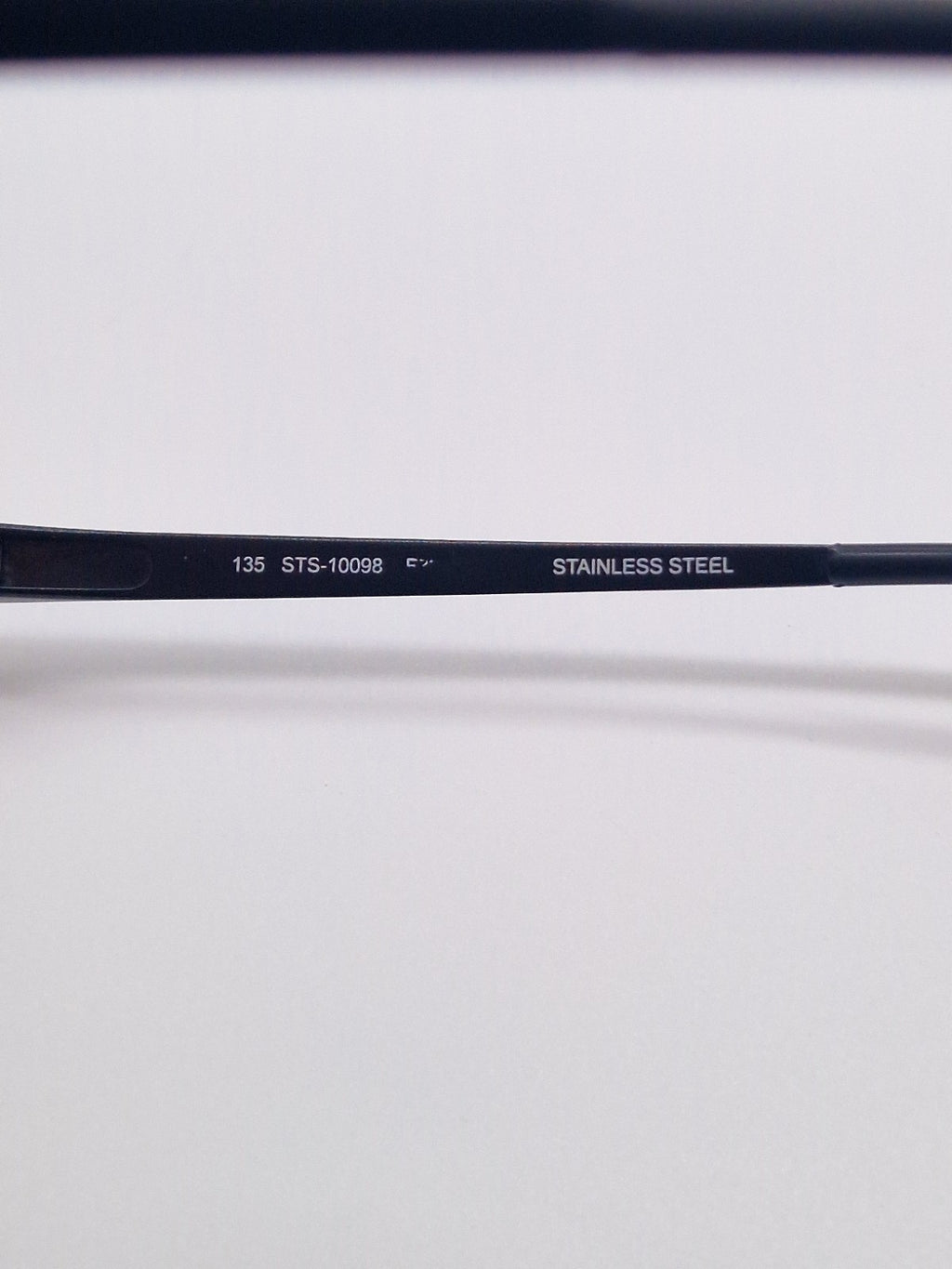 Stepper SI-10098 Stainless Steel Black - Eyeglasses frames