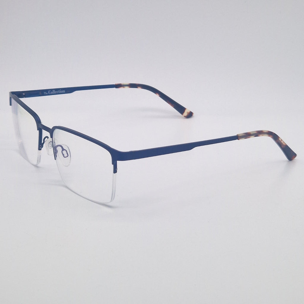 The Collection Hector Matte Navy - Eyeglasses frames