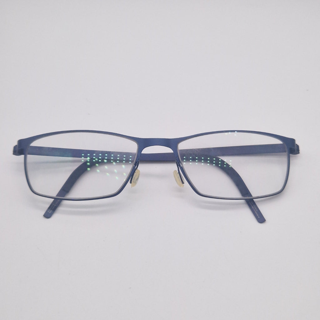 Limdberg No 064/9818 9505 Strip Titanium Blue - Eyeglasses frames