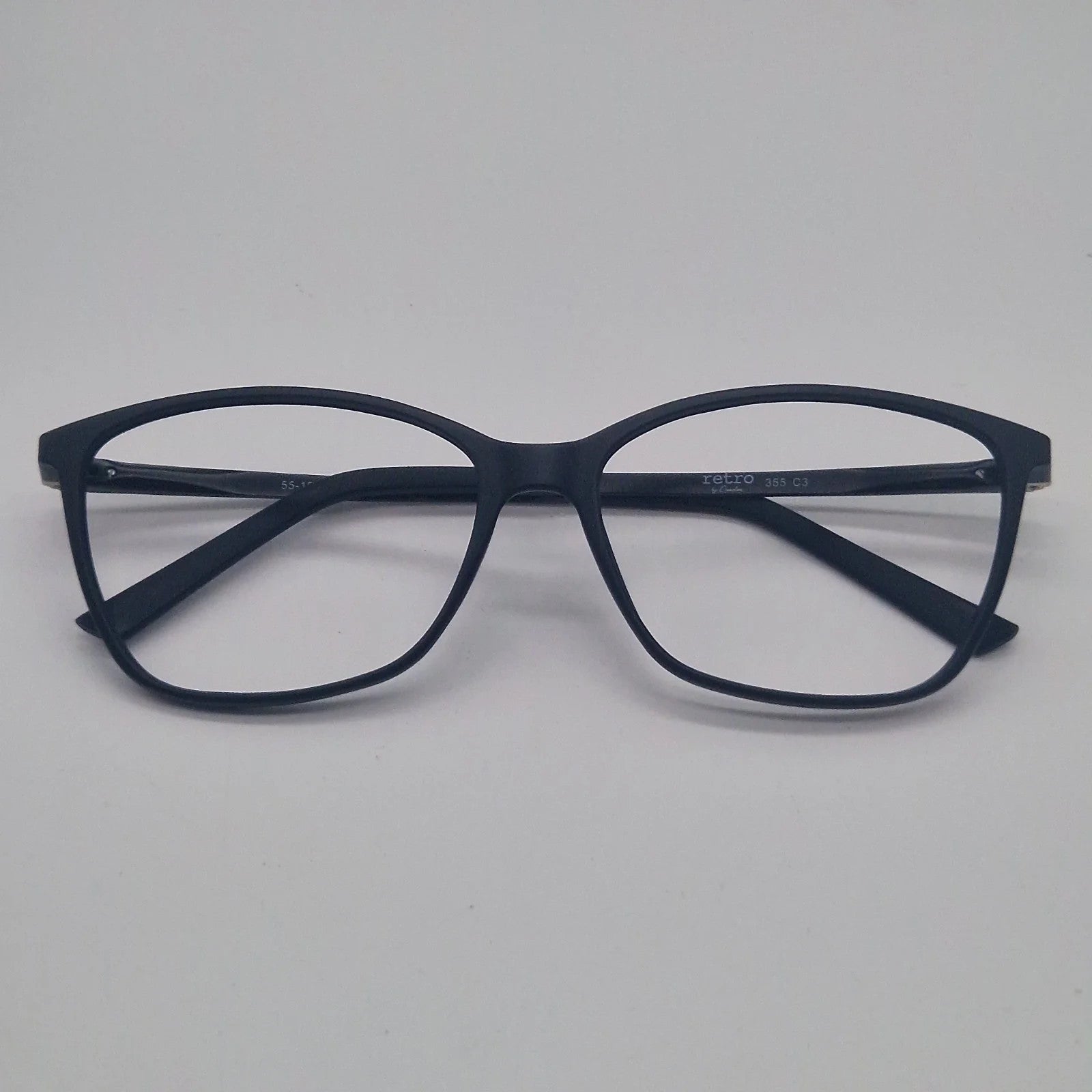 Dunelm Retro 355 C3 Black - Eyeglasses frames