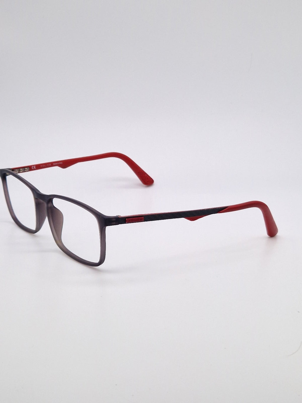 Police Carbonfly 3 VPL 694 Col. 09U5 Red - Eyeglasses frames