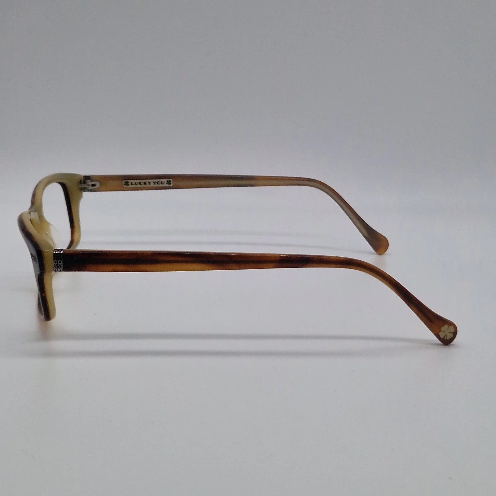Lucky You Cooper Tobacco/Horn - Eyeglasses frames