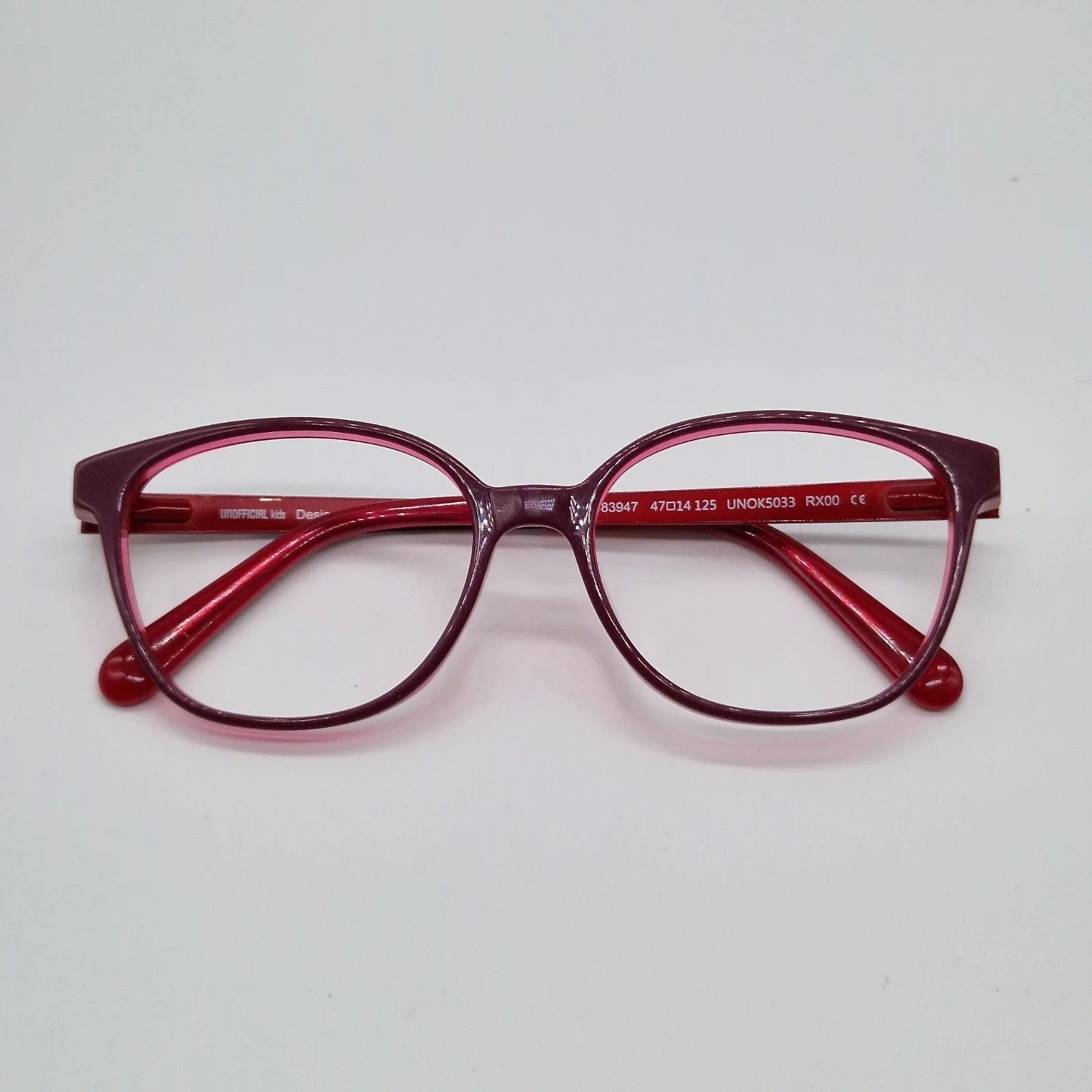 Unofficial UNOK5033 RX00 Red - Eyeglasses frames