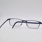 Limdberg No 064/9818 9505 Strip Titanium Blue - Eyeglasses frames
