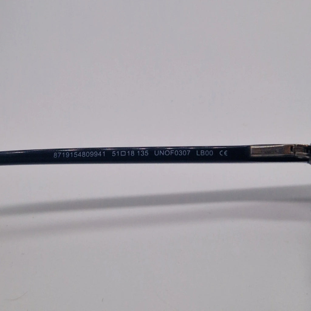 Unofficial UNOF0307 LB00 Black - Eyeglasses frames
