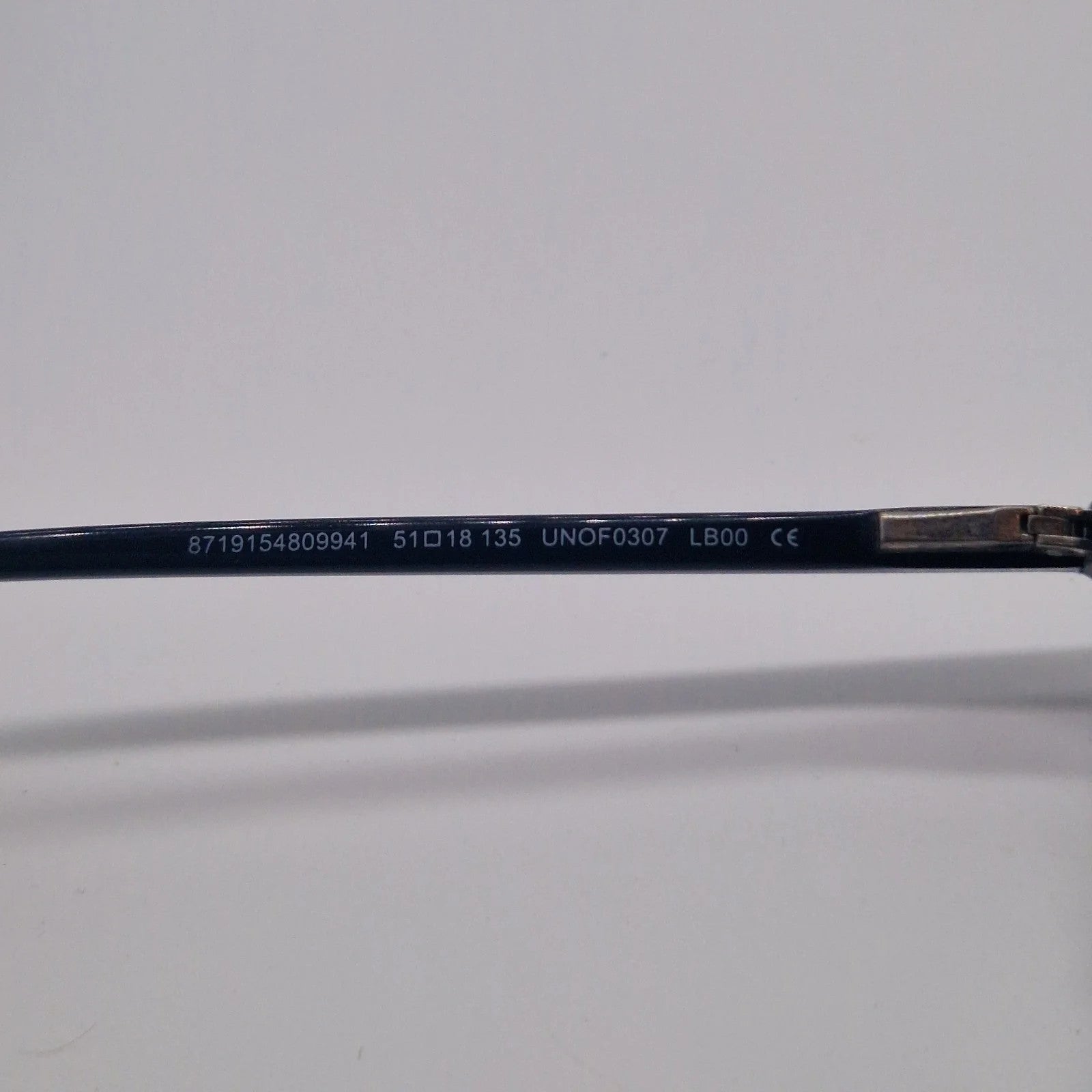 Unofficial UNOF0307 LB00 Black - Eyeglasses frames