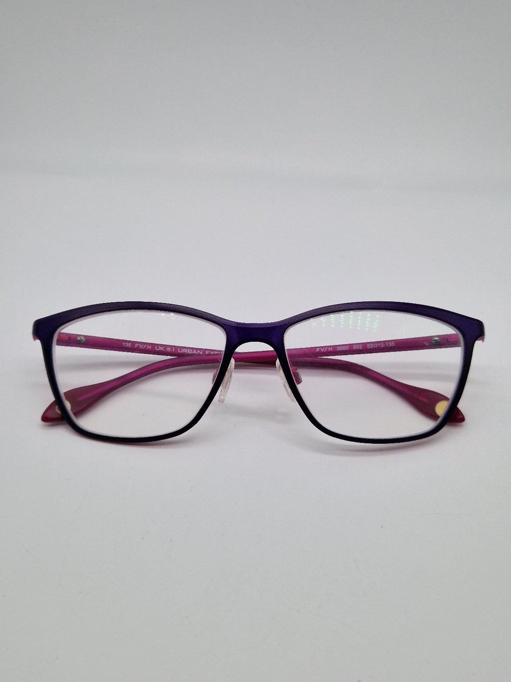 Fysh Uk Urban Eyewear 3560 652 Purple - Eyeglasses frames