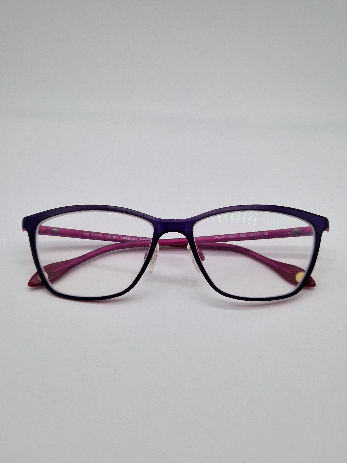 Fysh Uk Urban Eyewear 3560 652 Purple - Eyeglasses frames