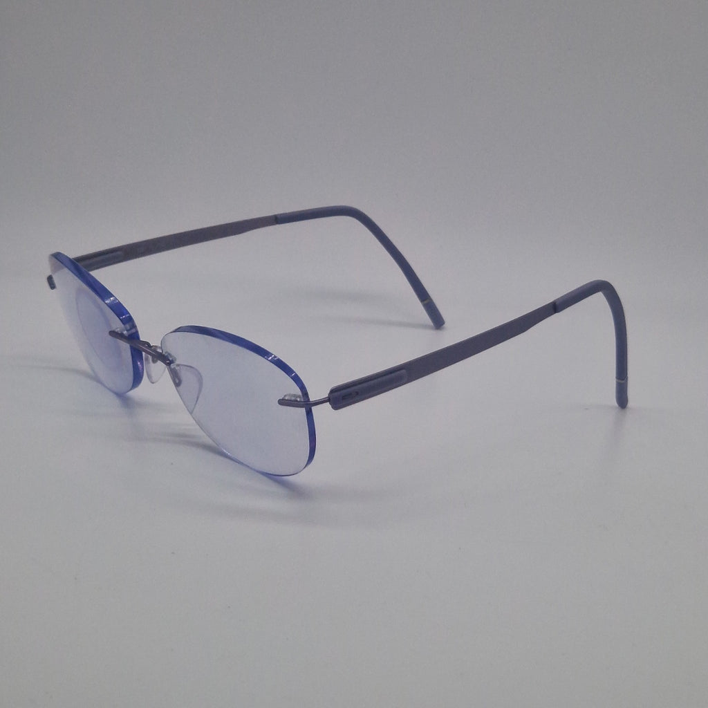 Silhouette 5555 70 4140 Purple - Eyeglasses frames