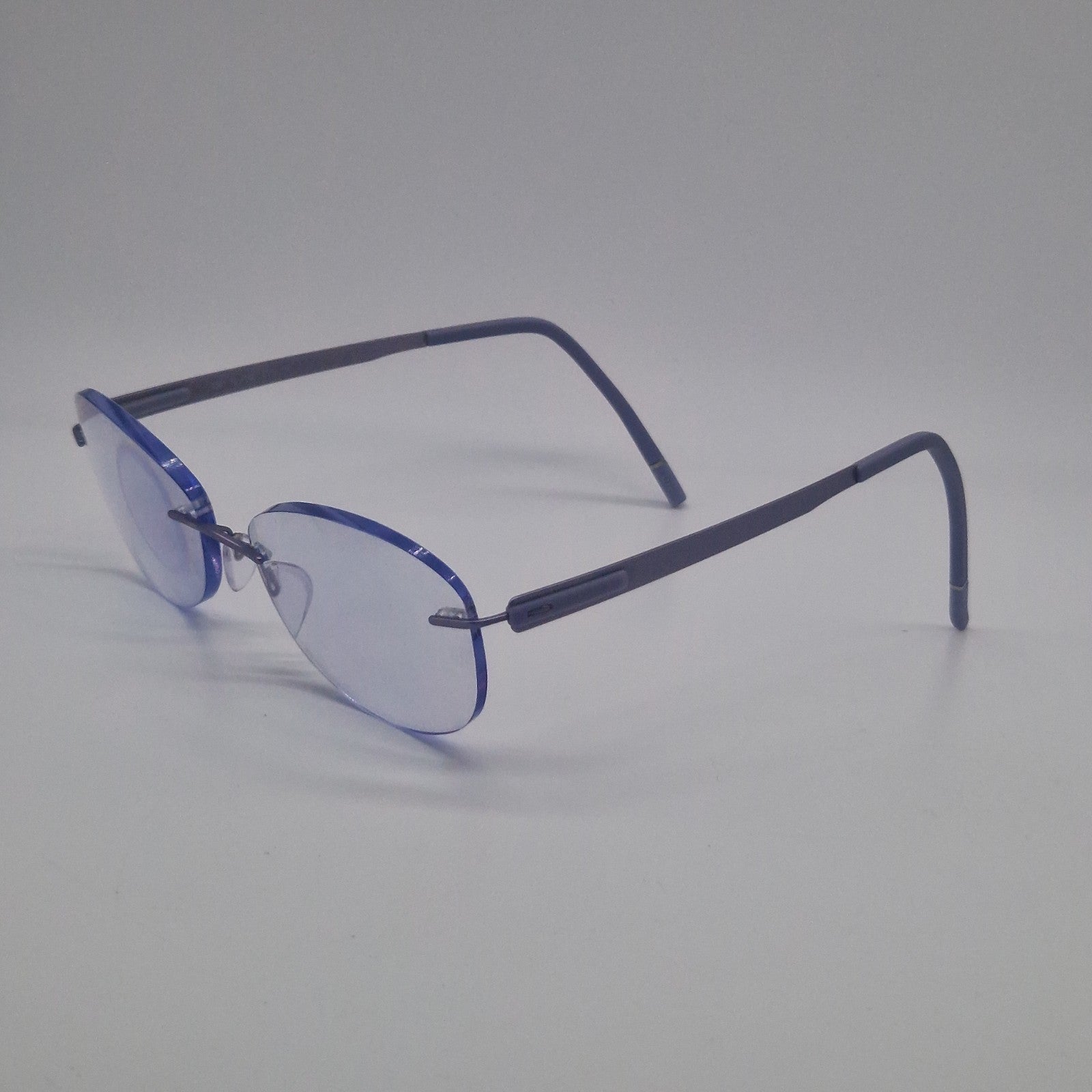 Silhouette 5555 70 4140 Purple - Eyeglasses frames
