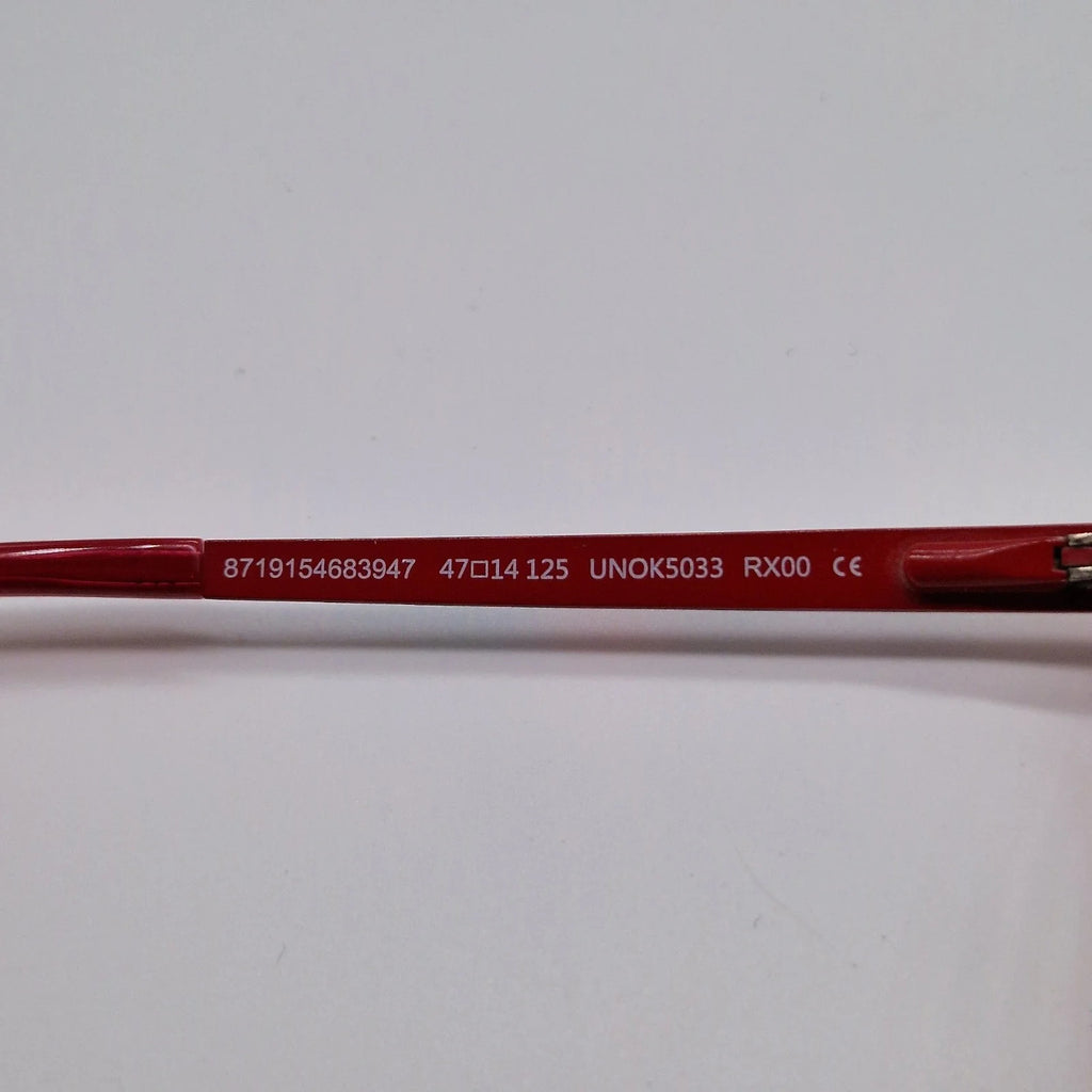 Unofficial UNOK5033 RX00 Red - Eyeglasses frames