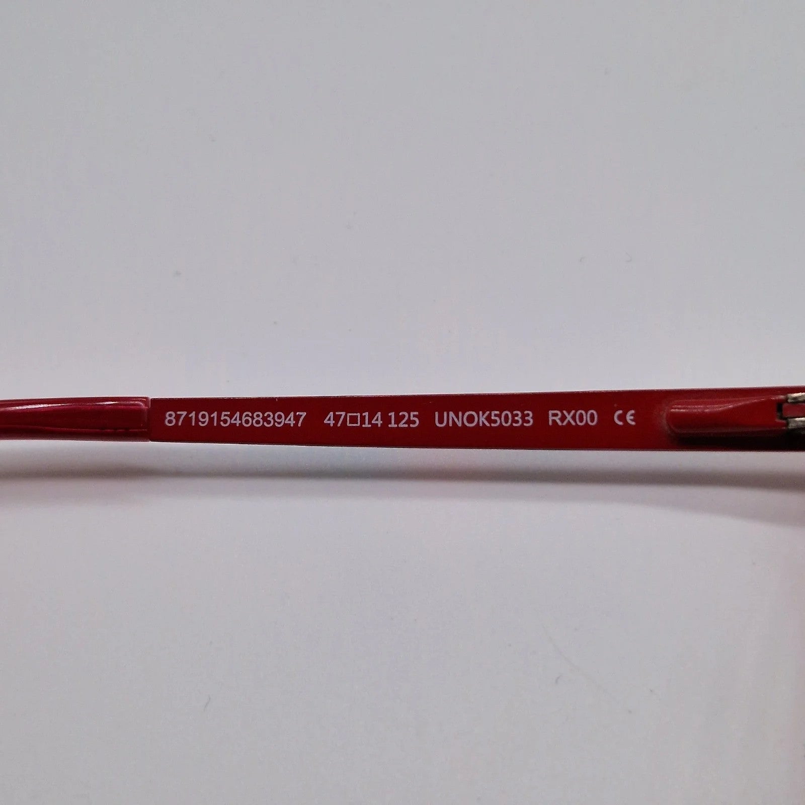 Unofficial UNOK5033 RX00 Red - Eyeglasses frames