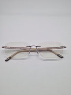 Silhouette 4409 40 6074 White - Eyeglasses frames 