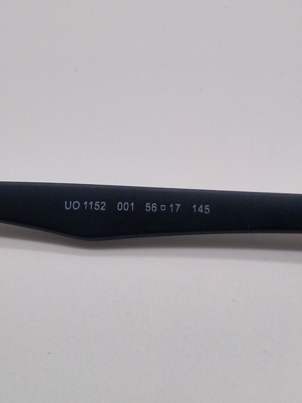Unofficial U0 1152 001 Black - Eyeglasses frames