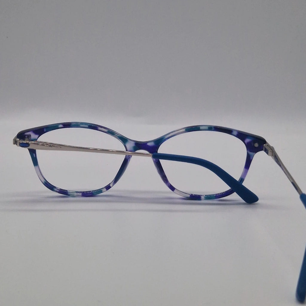 Serena 30830257 by Specsavers Blue/Gold - Eyeglasses frames