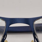 Limdberg No 064/9818 9505 Strip Titanium Blue - Eyeglasses frames