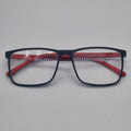 Alvin Matte Black/Red - Eyeglasses frames