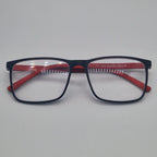 Alvin Matte Black/Red - Eyeglasses frames