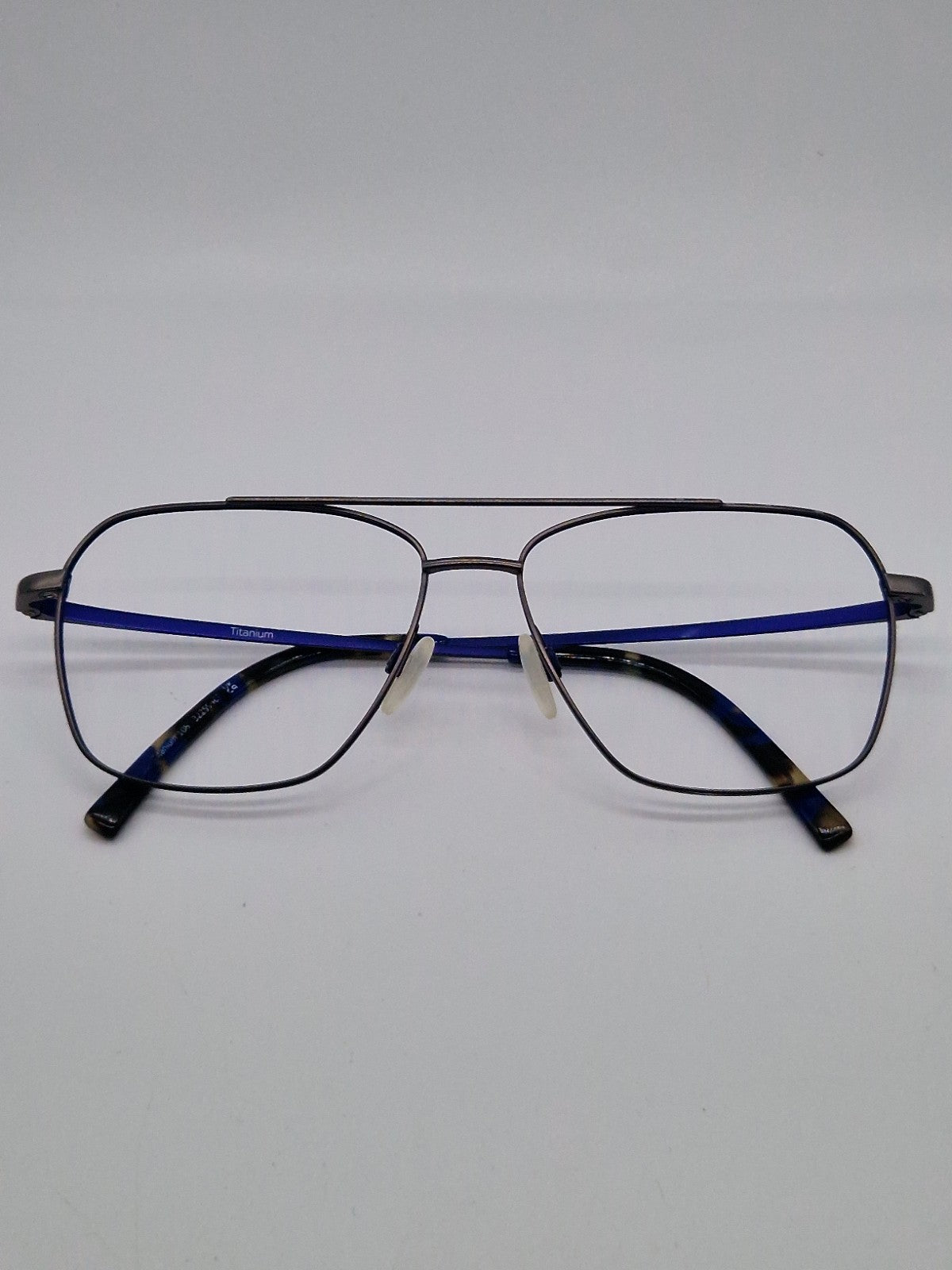 Specsavers Titanium 108 3325946 Blue - Eyeglasses frames