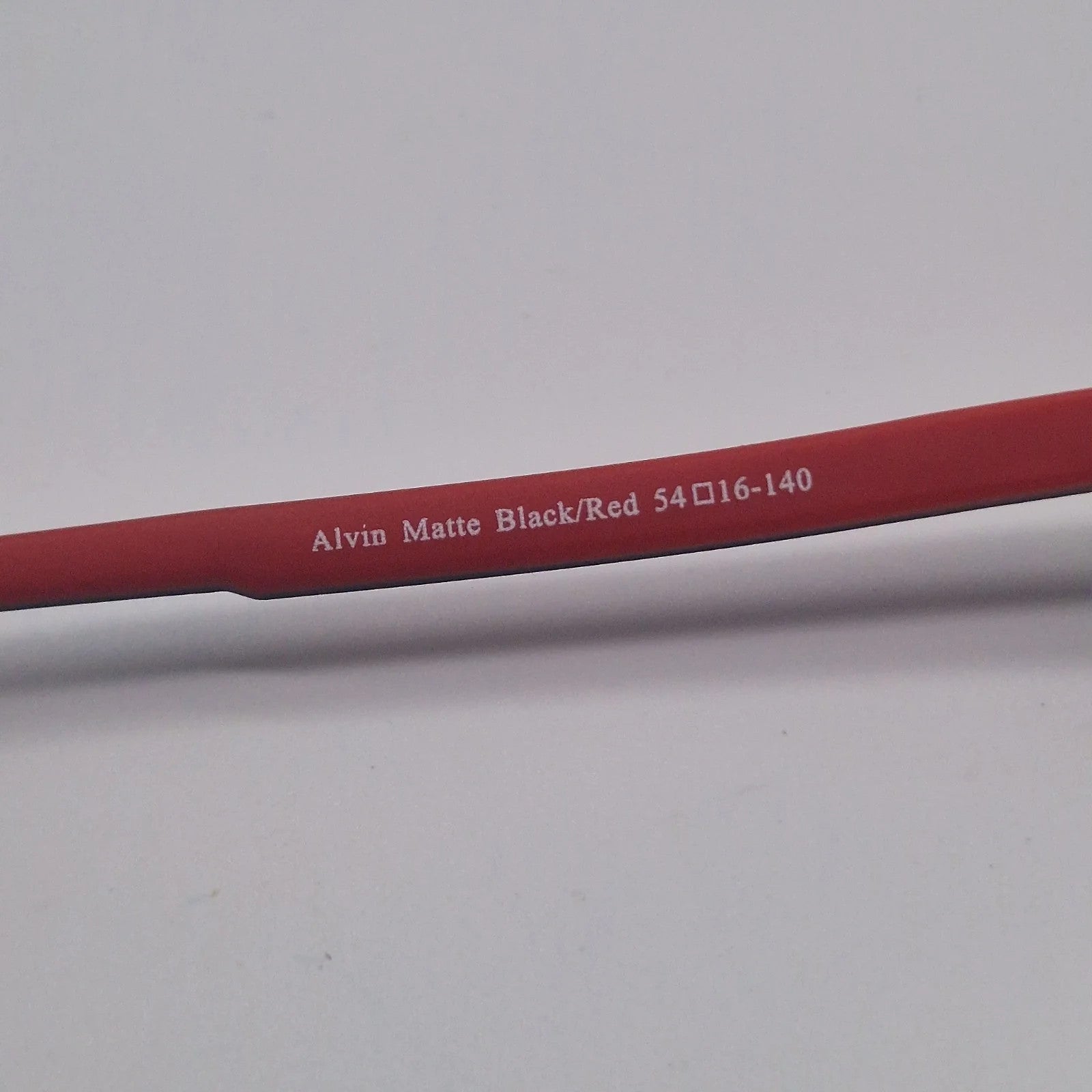 Alvin Matte Black/Red - Eyeglasses frames