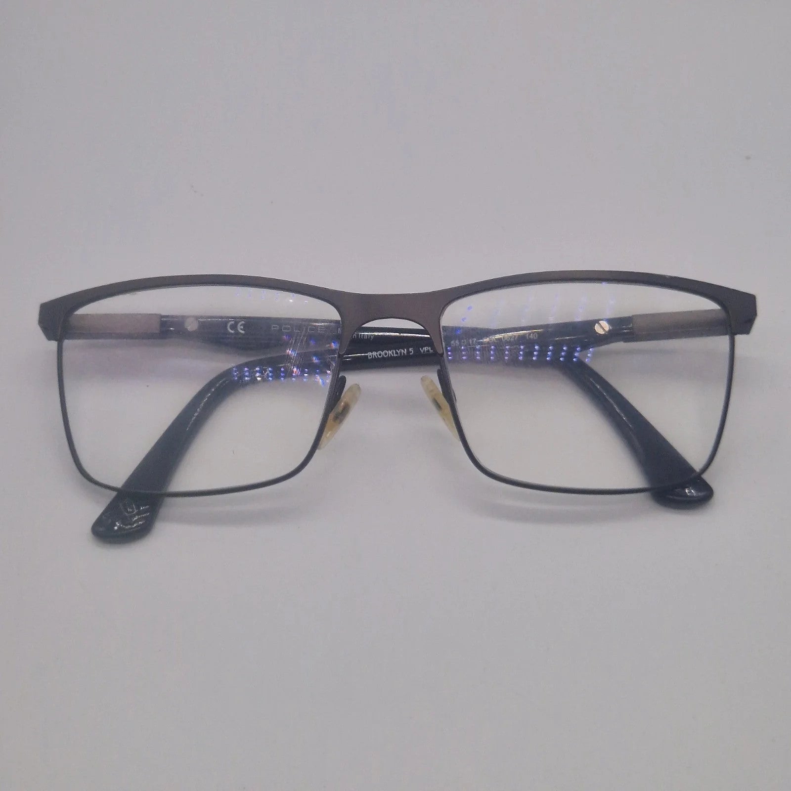 Police Brooklyn 5 VPL 394N Black - Eyeglasses frames