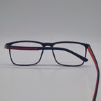 Alvin Matte Black/Red - Eyeglasses frames