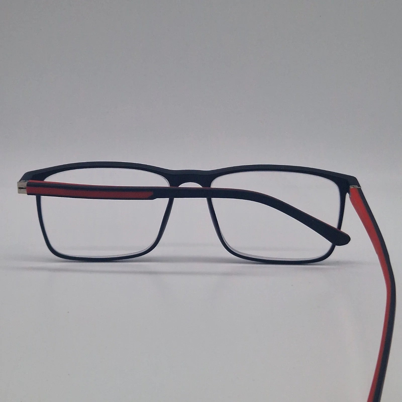 Alvin Matte Black/Red - Eyeglasses frames