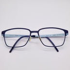 Oregreen Handmade In Japan Beastie 1072 Titanium Sky Blue - Eyeglasses frames