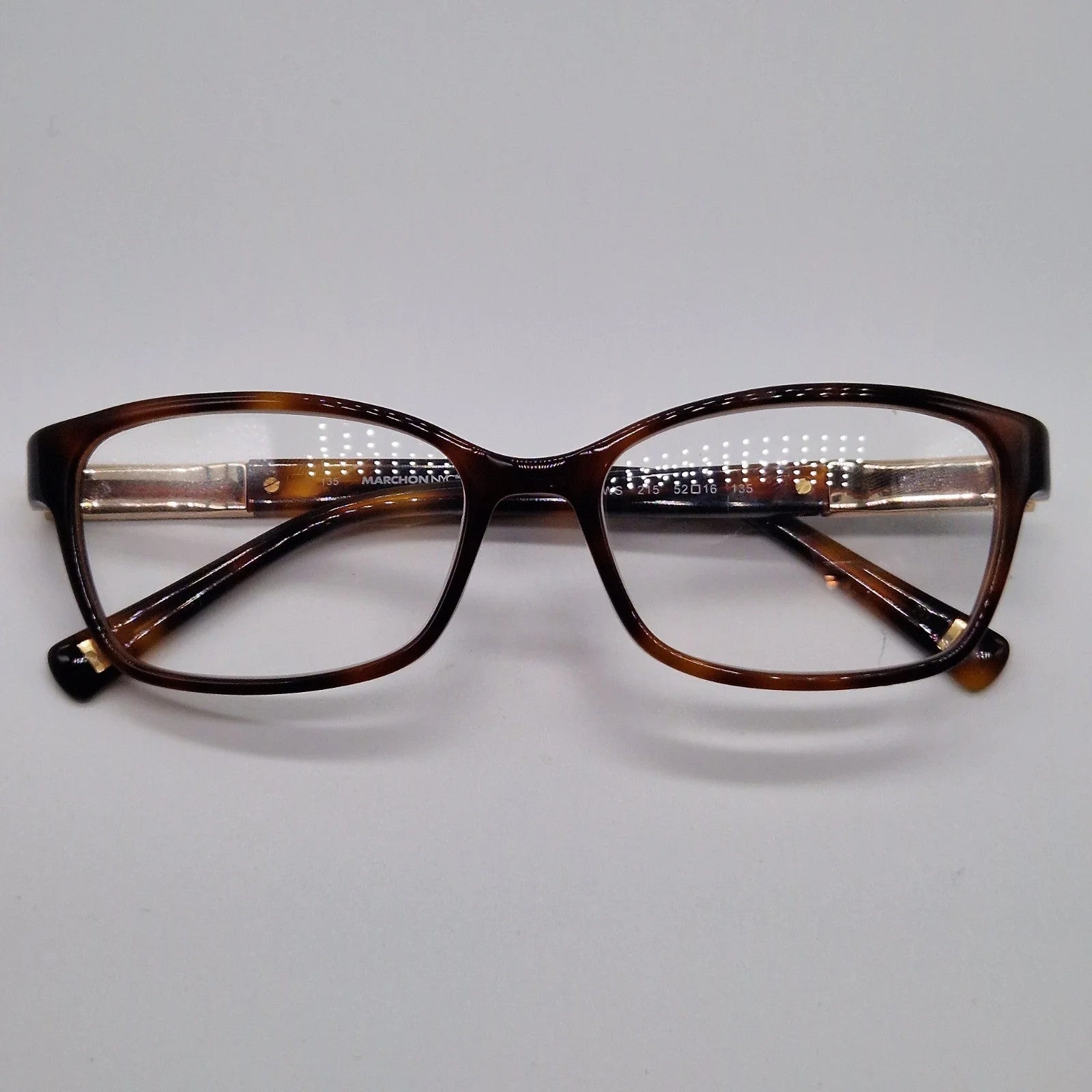 Marchon NYC Downtown Tortoiseshell - Eyeglasses frames
