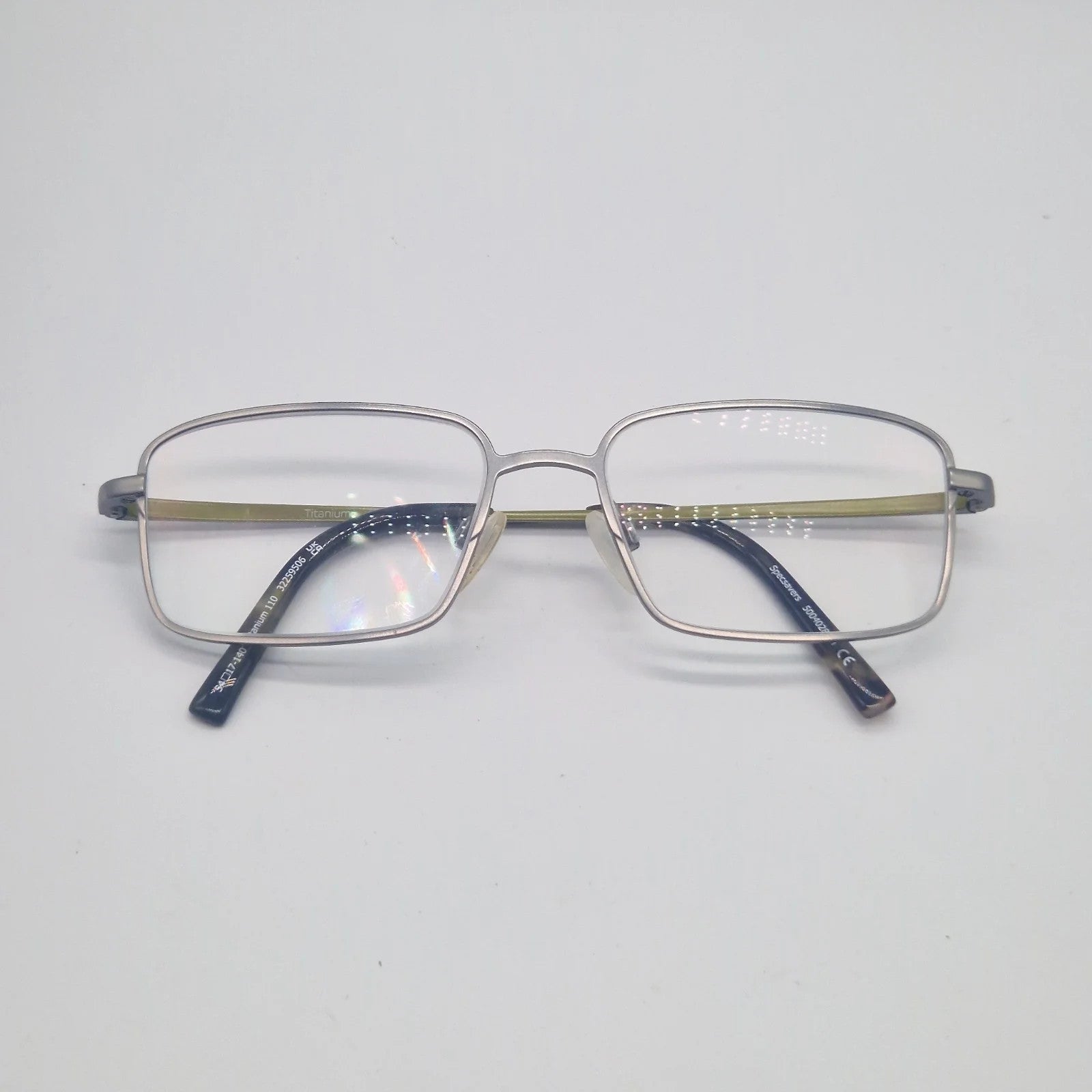 Specsavers Titanium 110 32259506 Green - Eyeglasses frames
