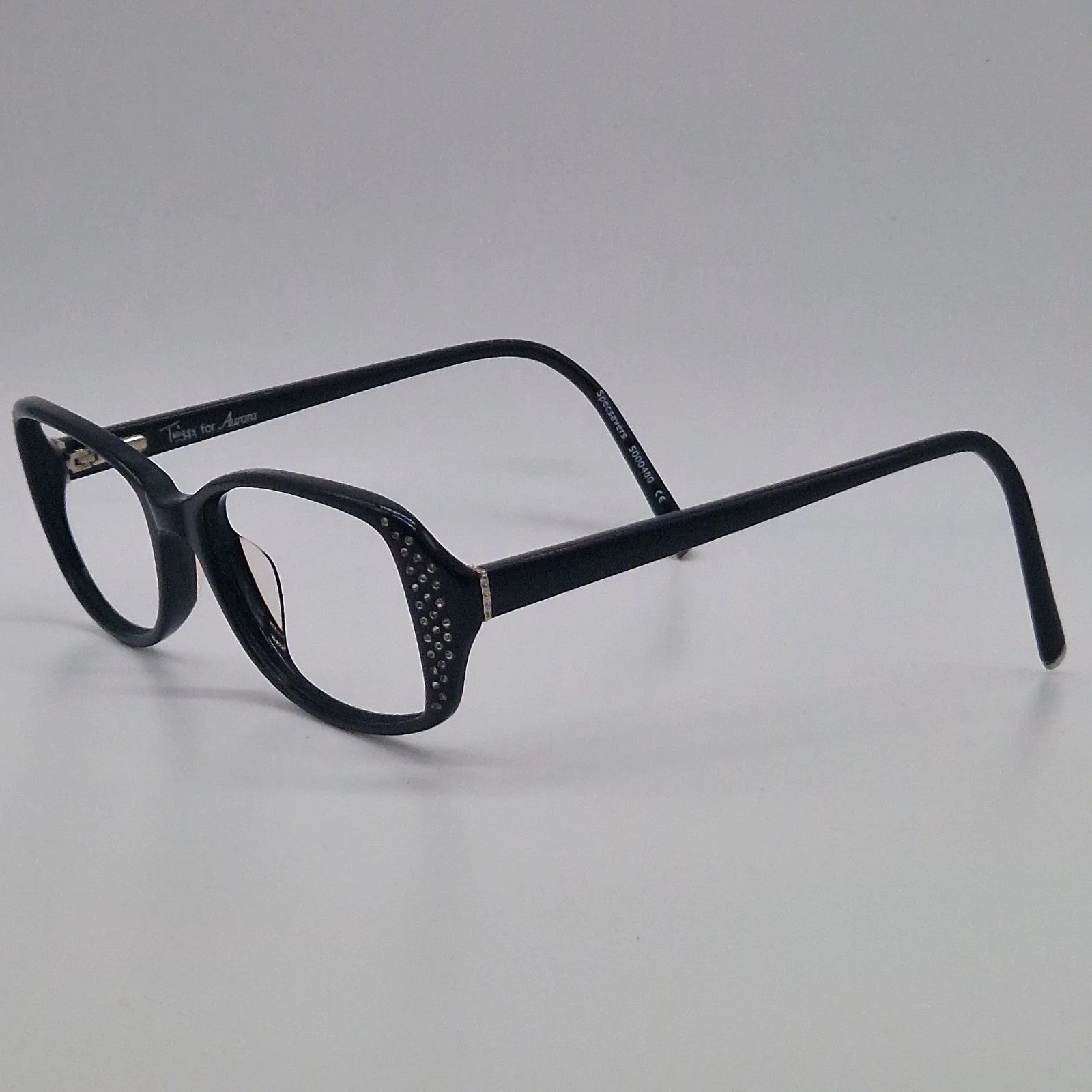 Specsavers Twiggy For Aurora Jet 30380851 Black - Eyeglasses frames