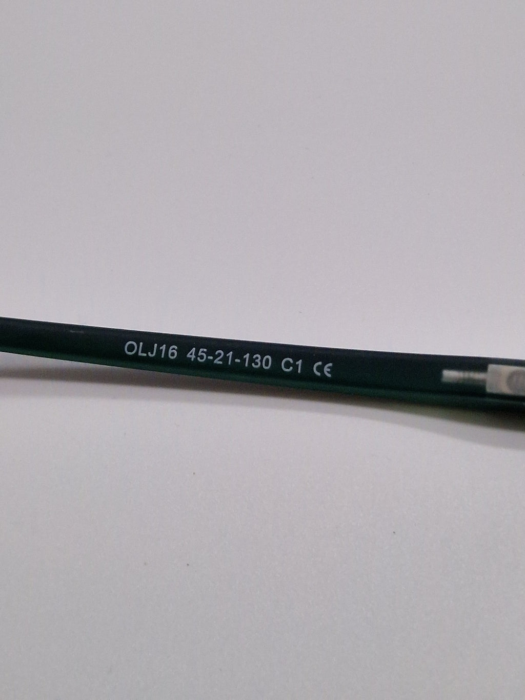 White Optics 007 OLJ16 Black/Green - Eyeglasses frames 