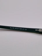 White Optics 007 OLJ16 Black/Green - Eyeglasses frames 
